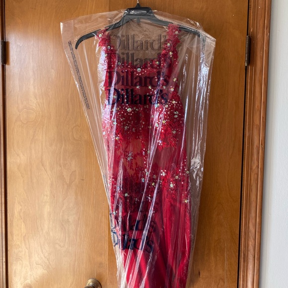 Beautiful Dancing Queen Sheer Prom Dress - Picture 2 of 6